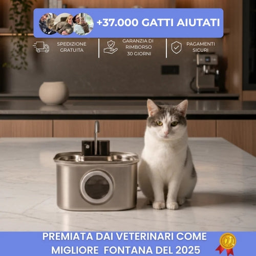 ZenPet™ PRO 3.2L Wireless + 2 Mesi di filtri